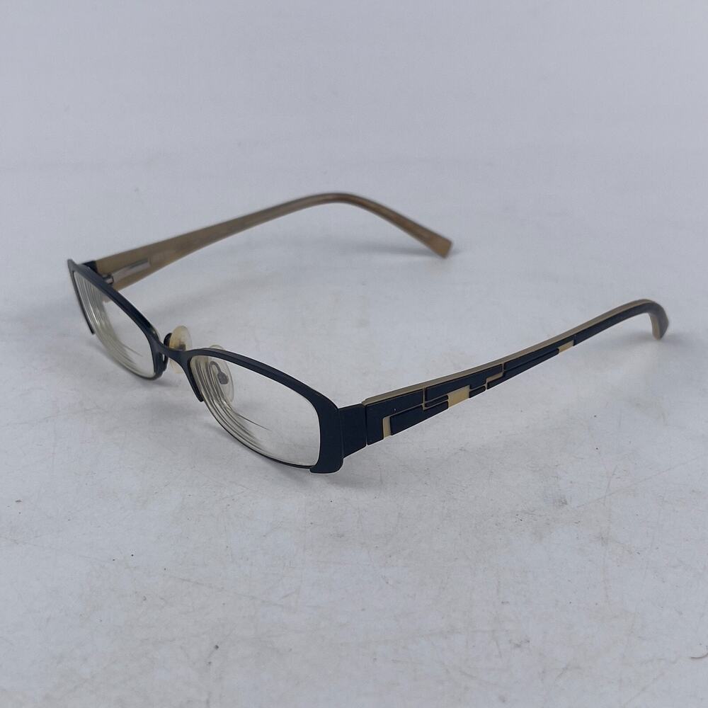 Cosmopolitan Divine Eyeglasses Frame Women Black Rectangular Full Rim‎ 48-17-135